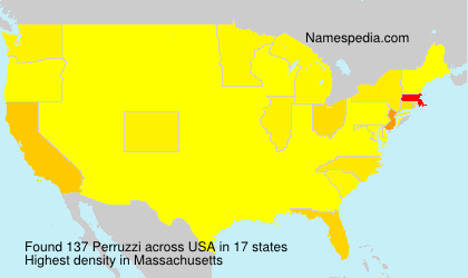 Surname Perruzzi in USA Surname Perruzzi in USA