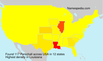 Surname Perschall in USA Surname Perschall in USA