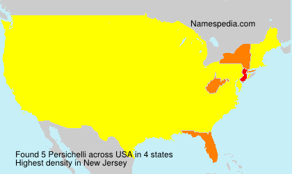 Surname Persichelli in USA Surname Persichelli in USA