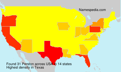 Surname Perston in USA Surname Perston in USA