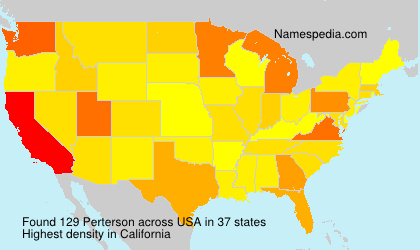 Surname Perterson in USA Surname Perterson in USA