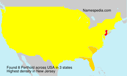 Surname Perthold in USA Surname Perthold in USA