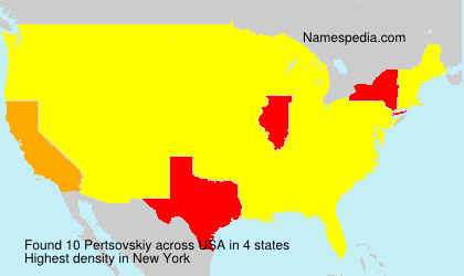 Surname Pertsovskiy in USA Surname Pertsovskiy in USA