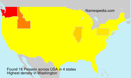 Surname Pessein in USA Surname Pessein in USA