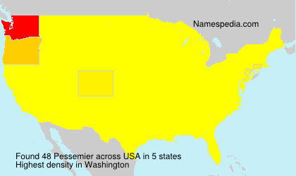 Surname Pessemier in USA Surname Pessemier in USA