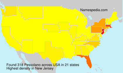 Surname Pessolano in USA Surname Pessolano in USA