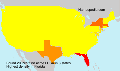 Surname Pestaina in USA Surname Pestaina in USA