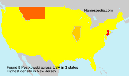 Surname Pestkowski in USA Surname Pestkowski in USA