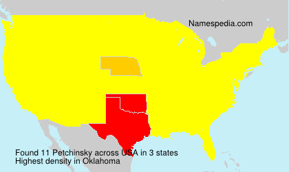 Surname Petchinsky in USA Surname Petchinsky in USA