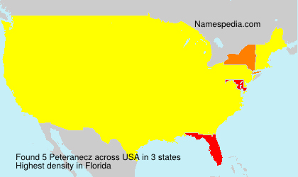 Surname Peteranecz in USA Surname Peteranecz in USA