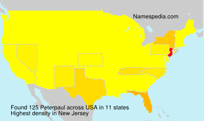 Surname Peterpaul in USA Surname Peterpaul in USA