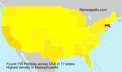 Surname Petitpas in USA Surname Petitpas in USA