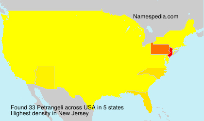 Surname Petrangeli in USA Surname Petrangeli in USA