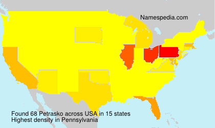 Surname Petrasko in USA Surname Petrasko in USA
