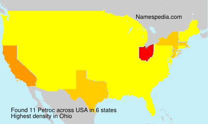 Surname Petroc in USA Surname Petroc in USA