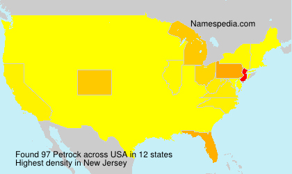 Surname Petrock in USA Surname Petrock in USA