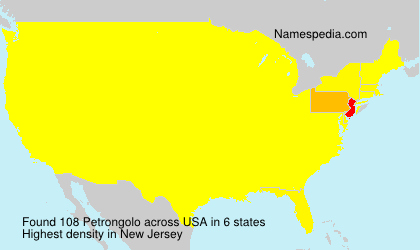 Surname Petrongolo in USA Surname Petrongolo in USA