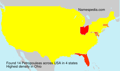 Surname Petropouleas in USA Surname Petropouleas in USA
