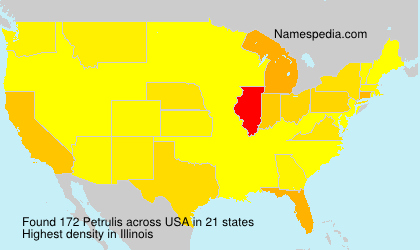 Surname Petrulis in USA Surname Petrulis in USA