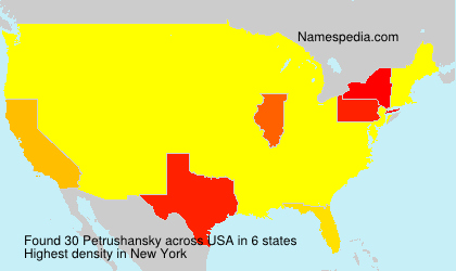 Surname Petrushansky in USA Surname Petrushansky in USA