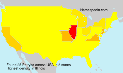 Surname Petryka in USA Surname Petryka in USA