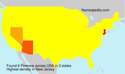 Surname Pewnew in USA Surname Pewnew in USA