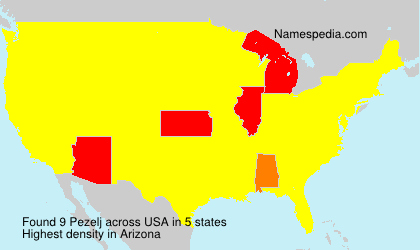 Surname Pezelj in USA Surname Pezelj in USA
