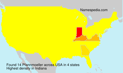 Surname Pfannmoeller in USA Surname Pfannmoeller in USA