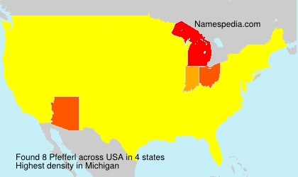 Surname Pfefferl in USA Surname Pfefferl in USA