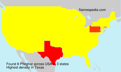 Surname Pfleghar in USA Surname Pfleghar in USA
