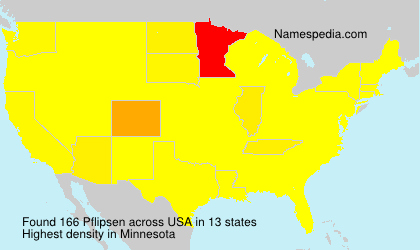 Surname Pflipsen in USA Surname Pflipsen in USA