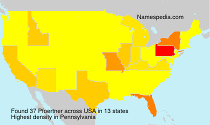 Surname Pfoertner in USA Surname Pfoertner in USA