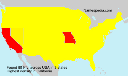 Surname Pfyl in USA Surname Pfyl in USA