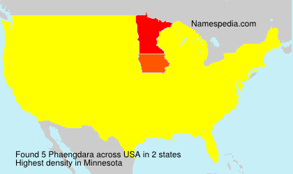 Surname Phaengdara in USA Surname Phaengdara in USA