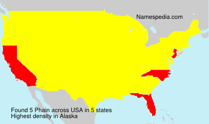 Surname Phain in USA Surname Phain in USA