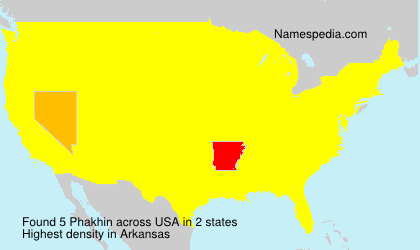 Surname Phakhin in USA Surname Phakhin in USA