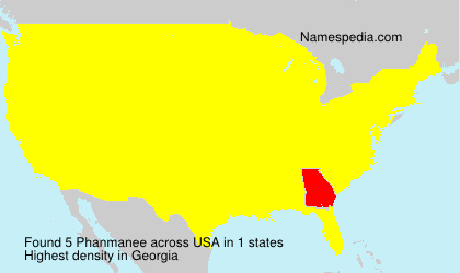 Surname Phanmanee in USA Surname Phanmanee in USA