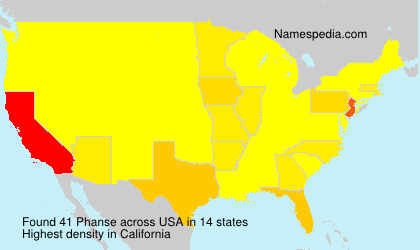 Surname Phanse in USA Surname Phanse in USA