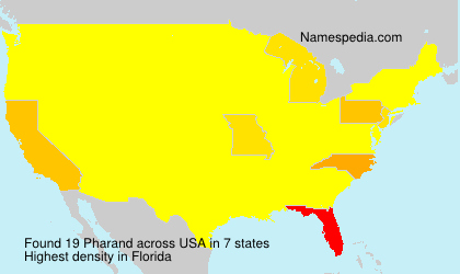 Surname Pharand in USA Surname Pharand in USA