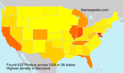 Surname Phebus in USA Surname Phebus in USA