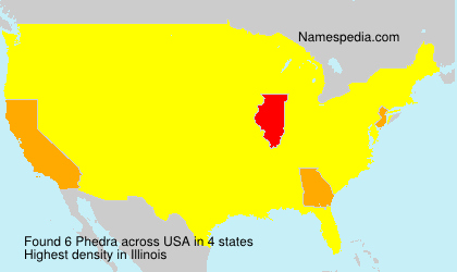 Surname Phedra in USA Surname Phedra in USA