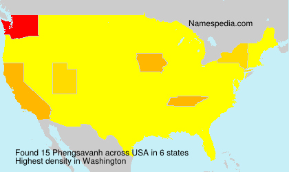Surname Phengsavanh in USA Surname Phengsavanh in USA