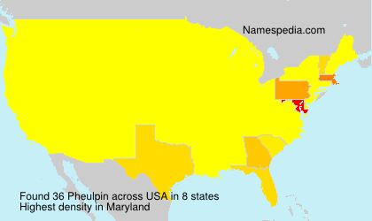 Surname Pheulpin in USA Surname Pheulpin in USA