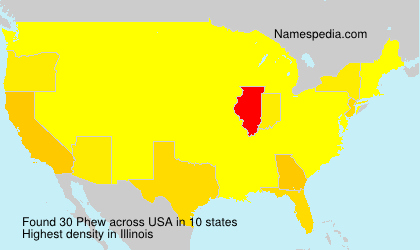 Surname Phew in USA Surname Phew in USA