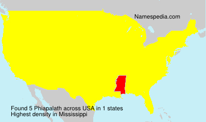 Surname Phiapalath in USA Surname Phiapalath in USA