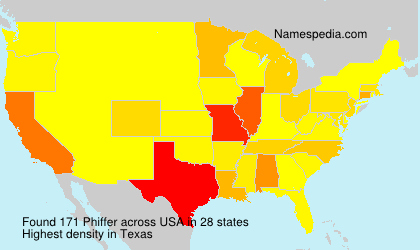 Surname Phiffer in USA Surname Phiffer in USA