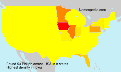 Surname Philiph in USA Surname Philiph in USA