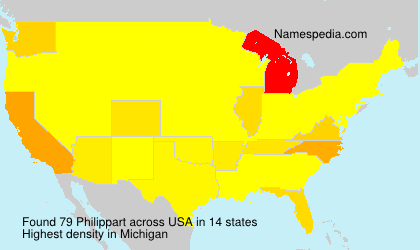 Surname Philippart in USA Surname Philippart in USA
