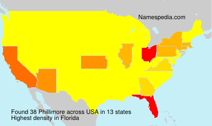 Surname Phillimore in USA Surname Phillimore in USA