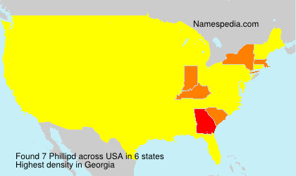 Surname Phillipd in USA Surname Phillipd in USA